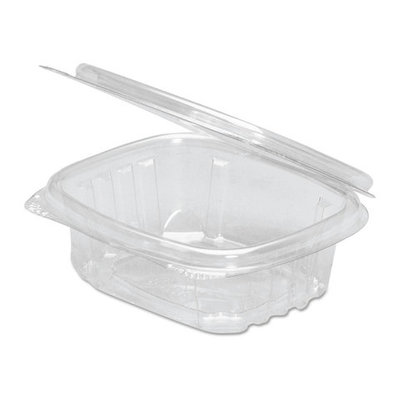 AD12 12 OZ CLEAR GENPAK HINGED CONTAINER